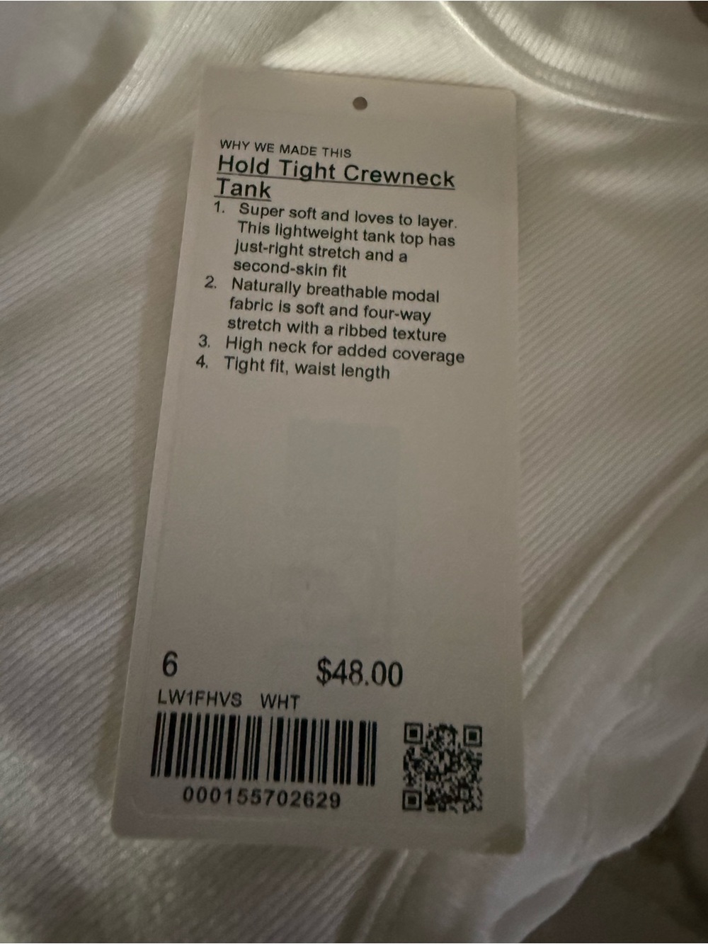 Lululemon Hold Tight Crew Neck Tank - Picture 6 of 6